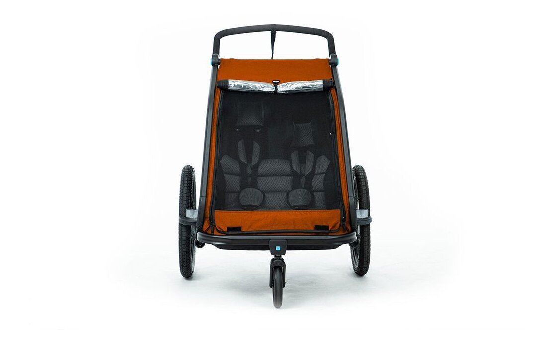 Cube Kinder Fahrradanhänger Double CMPT X Actionteam – Bild 5
