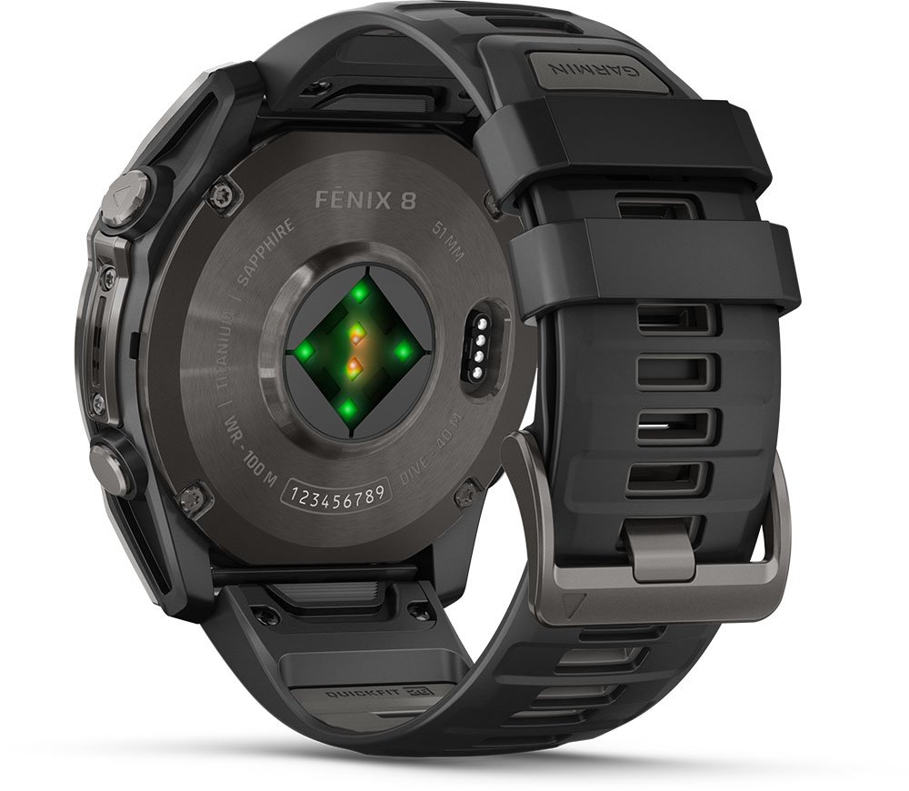 Garmin Fēnix® 8 - 51 mm AMOLED Sapphire - GPS Multisport Smartwatch – Bild 8
