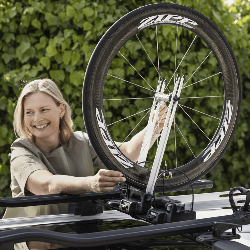 Thule Abschließbarer Vorderradhalter für Dachträger – Bild 3