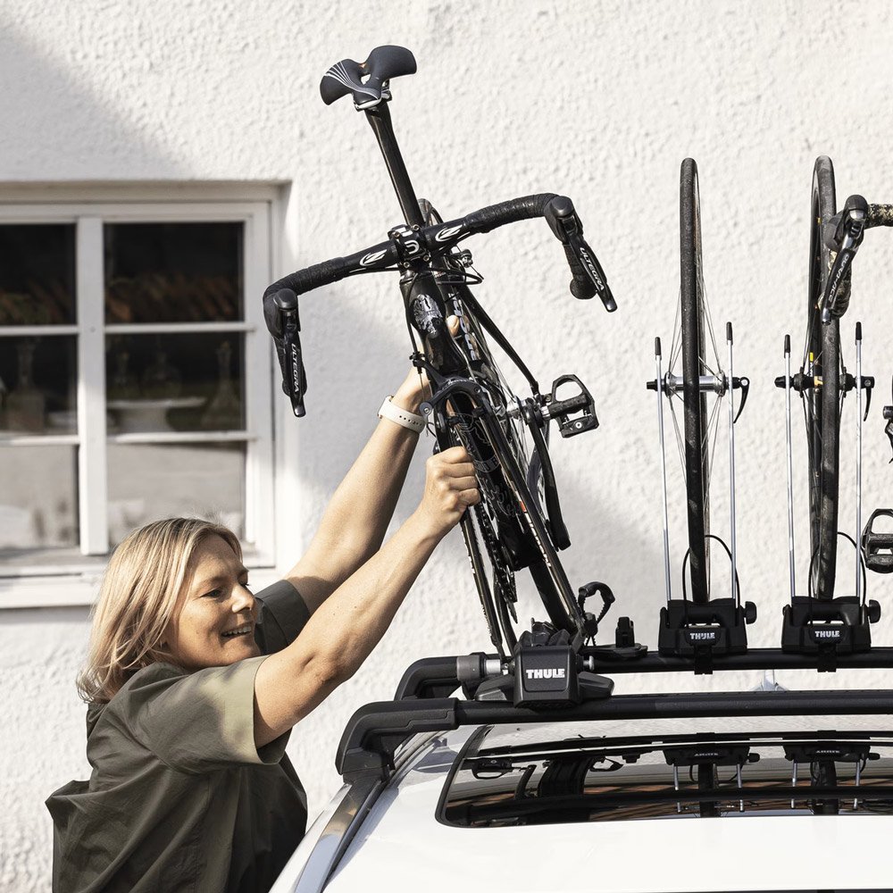 Thule Abschließbarer Vorderradhalter für Dachträger – Bild 2
